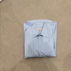 Bally Sky Blue Men's Dress Shirt